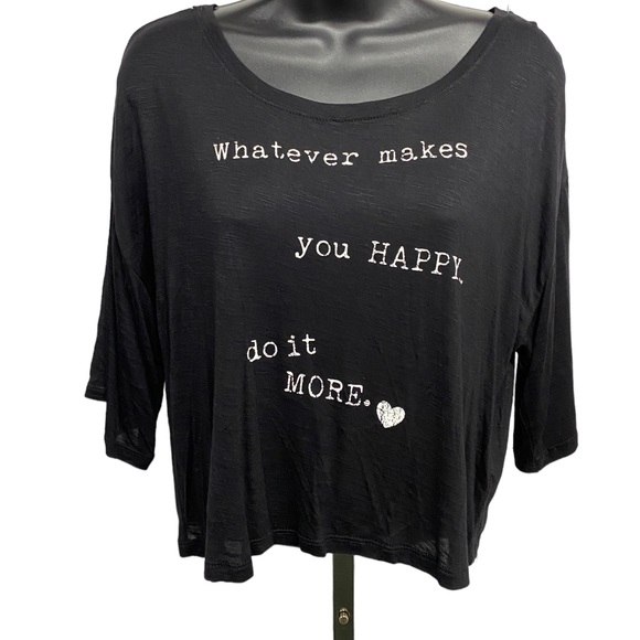 Aeropostale Junie and jade loose fit cropped tee size small - Picture 1 of 2